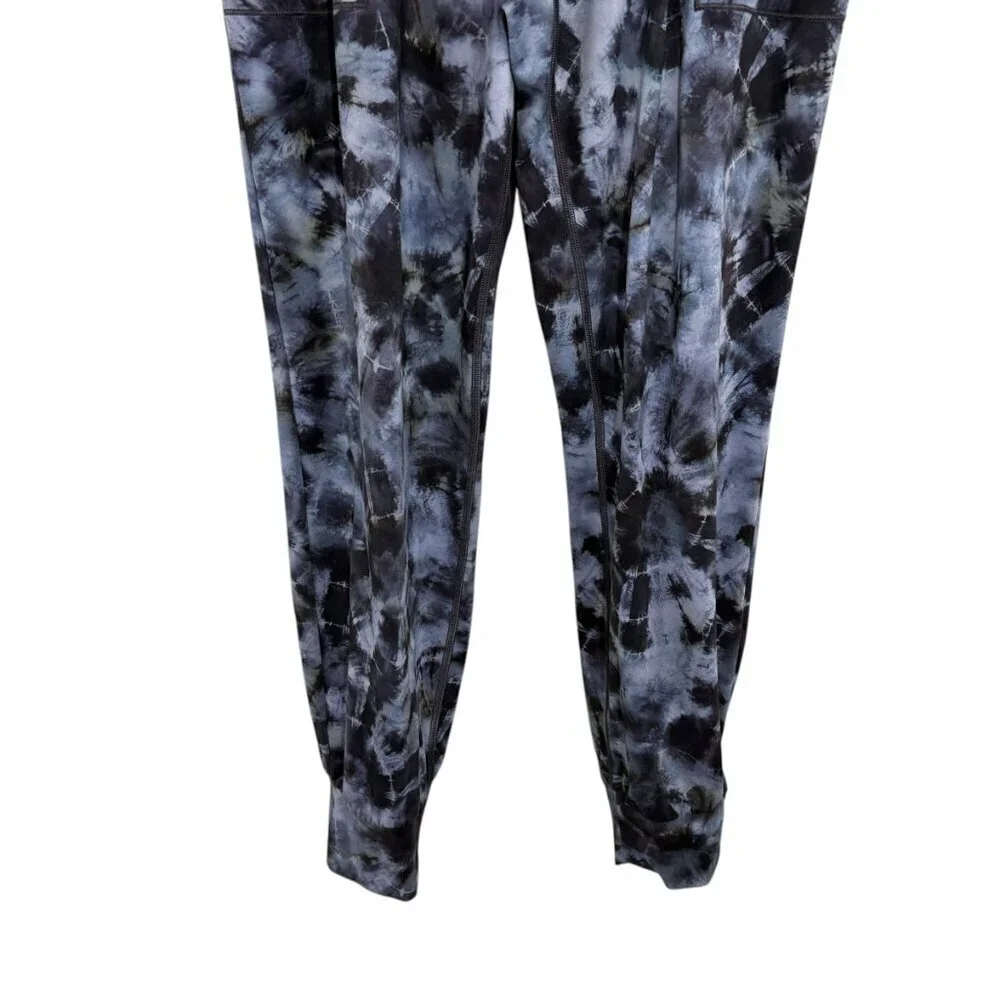 Athleta Tie Dye Salutation Printed Jogger Pants with Pockets Women's Size Small